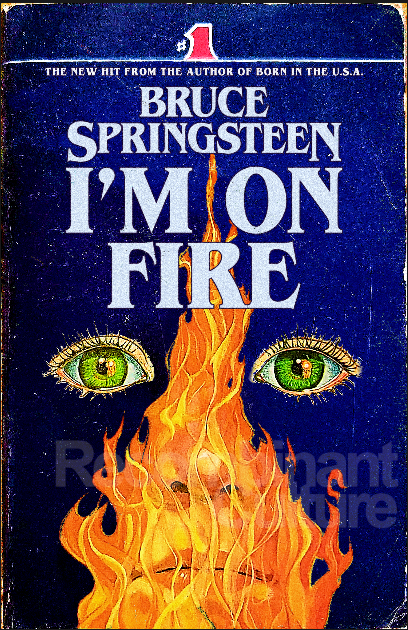 Bruce Springsteen-inspired 'I'm on Fire' Art Print
