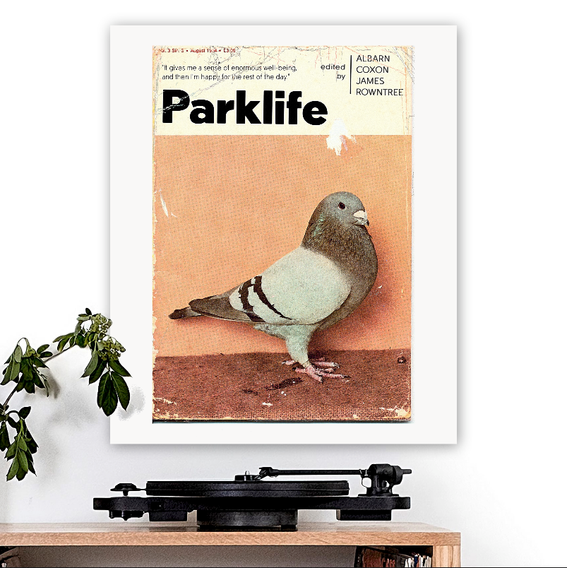 Blur-inspired 'Parklife' v1 Art Print