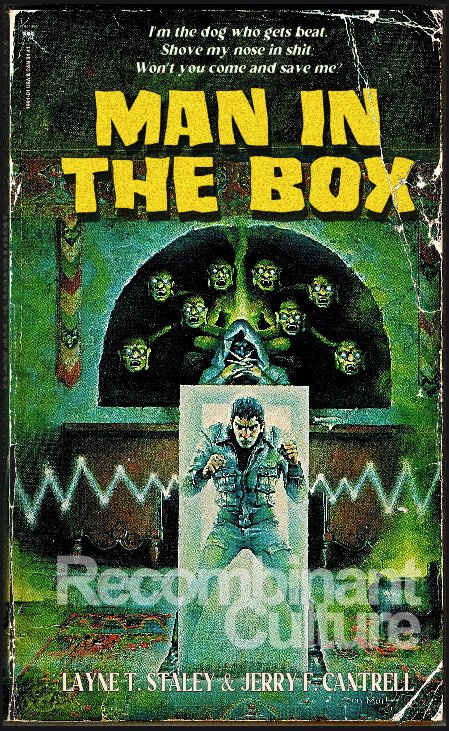 Alice In Chains 'Man In The Box' v1 Art Print - RecombinantCulture