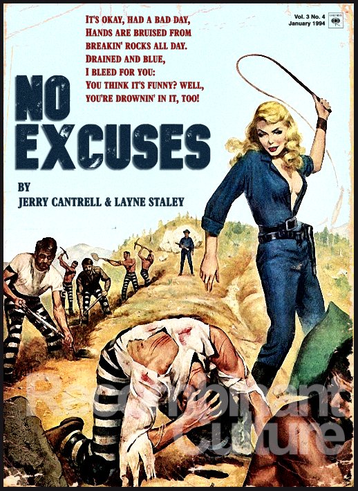 Alice In Chains 'No Excuses' Art Print - RecombinantCulture