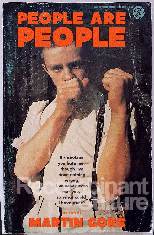 Depeche Mode 'People Are People' Art Print - RecombinantCulture