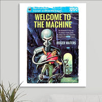 Pink Floyd 'Welcome To The Machine' Art Print - RecombinantCulture