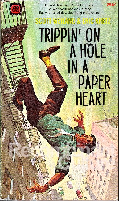 Stone Temple Pilots STP 'Trippin' on a Hole in a Paper Heart' Art Print - RecombinantCulture