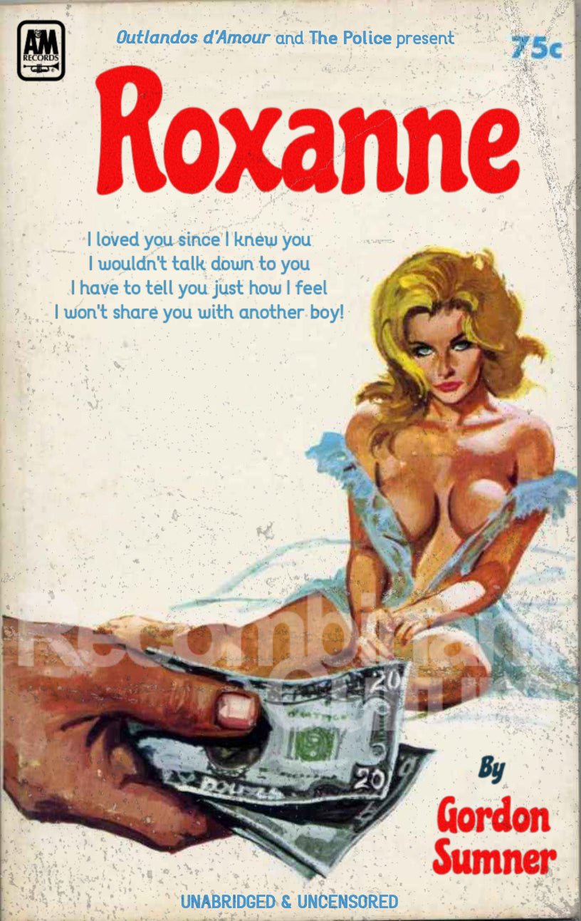 The Police 'Roxanne' Art Print - RecombinantCulture