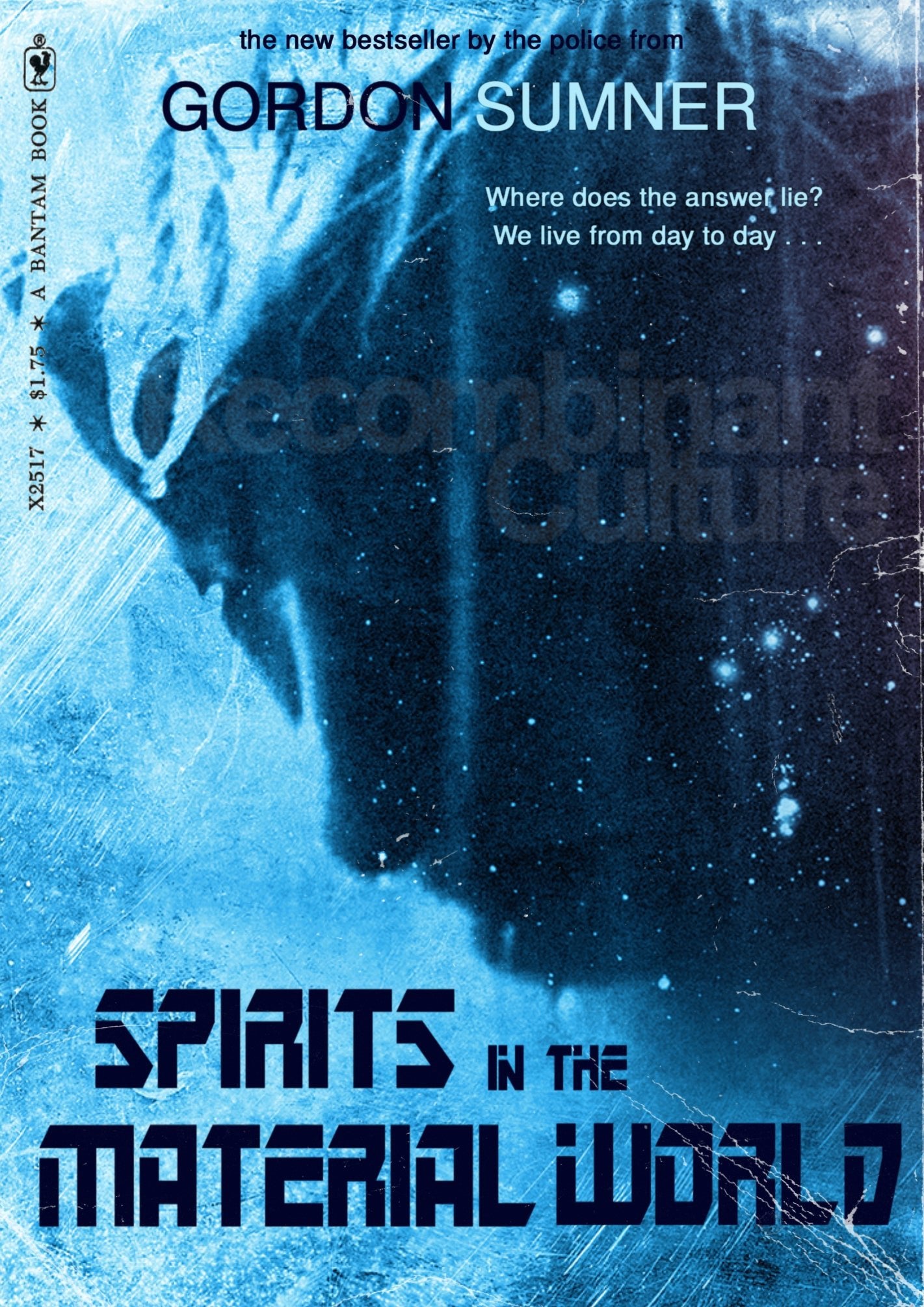 The Police 'Spirits In The Material World' v1 Art Print - RecombinantCulture
