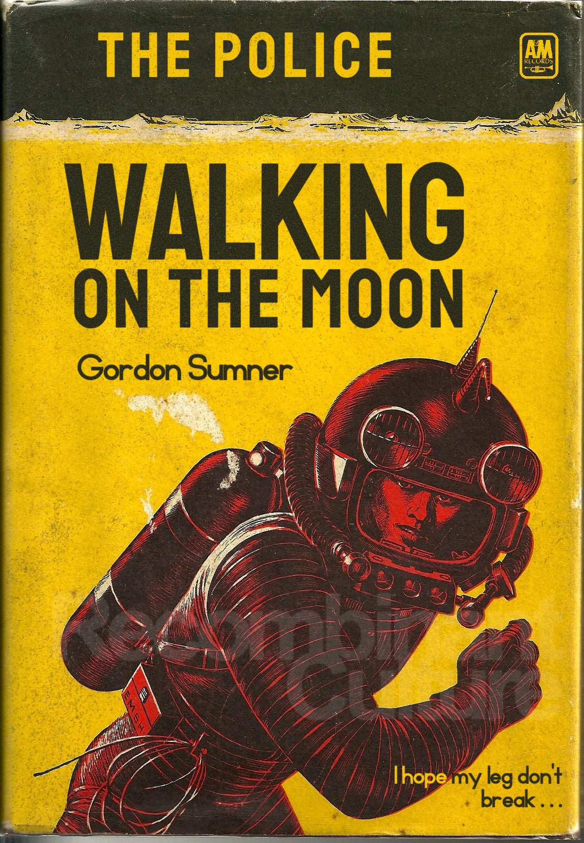 The Police 'Walking On The Moon' Art Print - RecombinantCulture