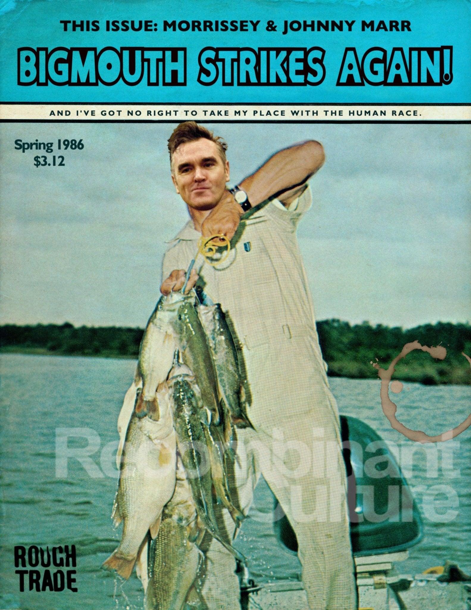 The Smiths 'Bigmouth Strikes Again' v1 Art Print - RecombinantCulture