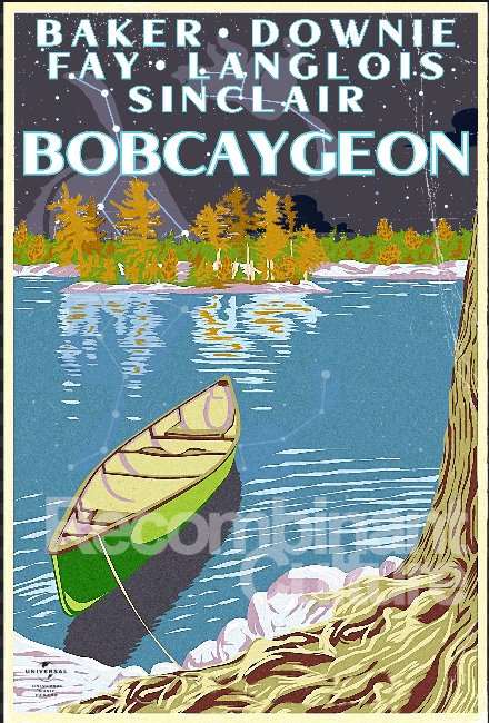 The Tragically Hip 'Bobcaygeon' v1 Art Print - RecombinantCulture
