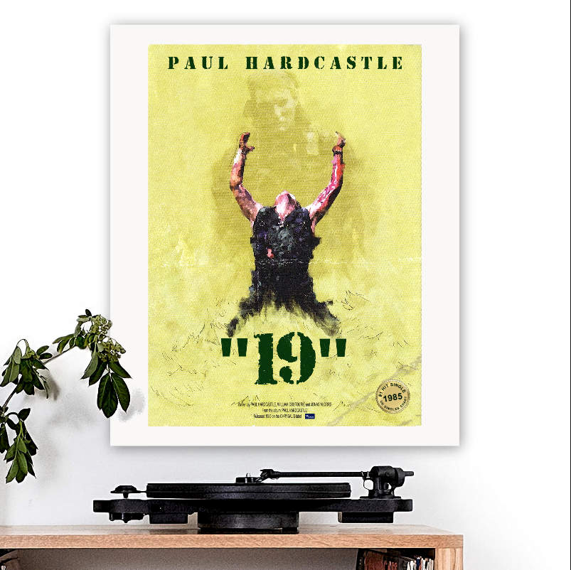 Paul Hardcastle-inspired '19' Art Print