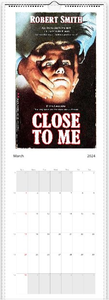 2024 The Cure Wall Calendar - RecombinantCulture