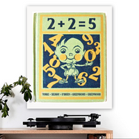 Radiohead-inspired '2+2=5' Art Print