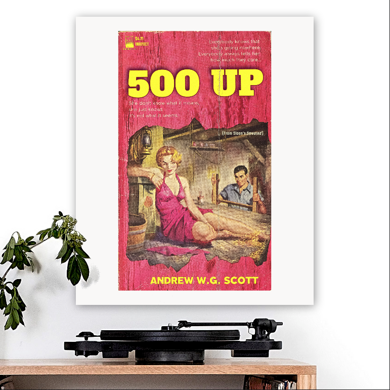 Sloan-inspired '500 Up' Art Print