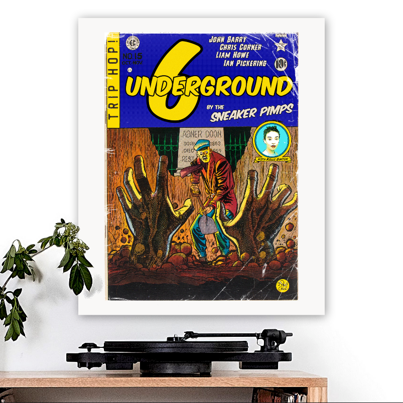 Sneaker Pimps-inspired '6 Underground' Art Print
