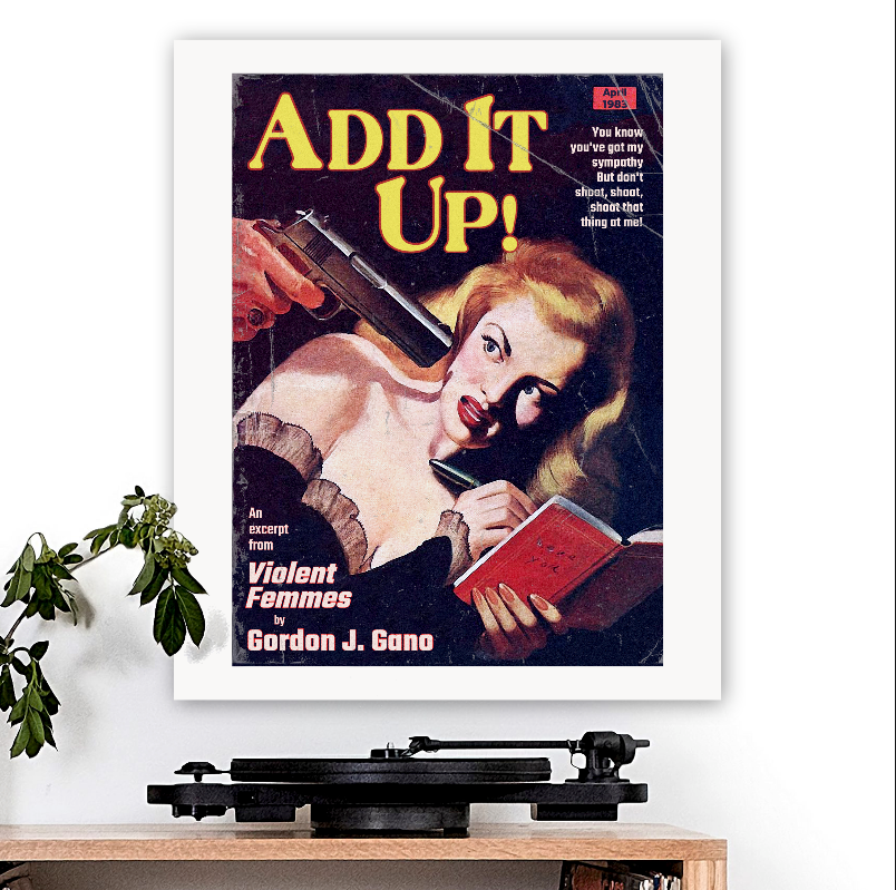 Violent Femmes-inspired 'Add It Up' Art Print