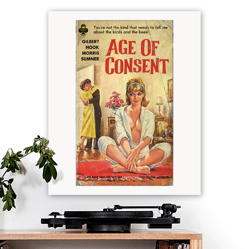 New Order-inspired 'Age of Consent' Art Print