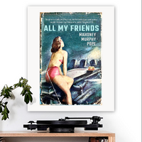 LCD Soundsystem-inspired 'All My Friends' Art Print