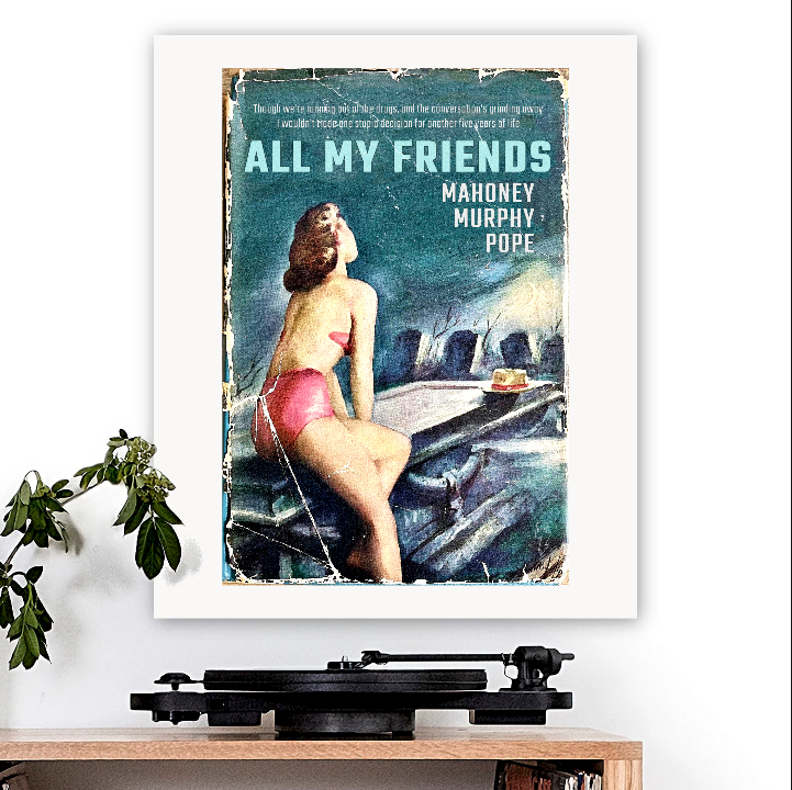 LCD Soundsystem-inspired 'All My Friends' Art Print
