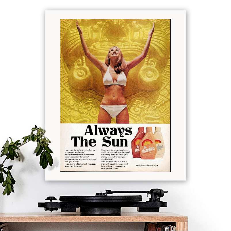 The Stranglers-inspired 'Always The Sun' Art Print