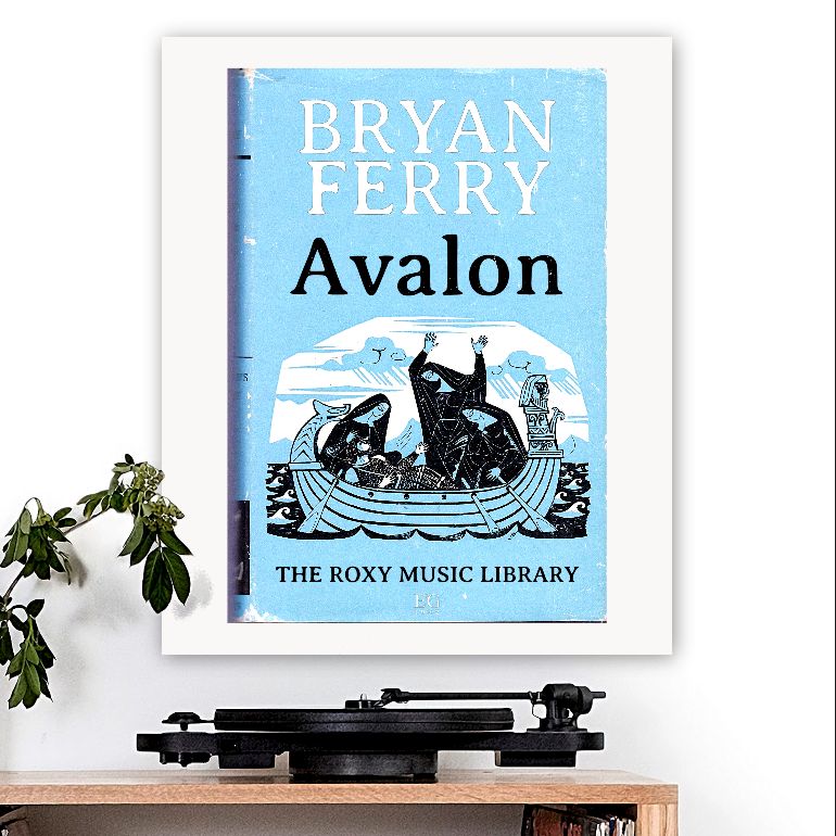 Roxy Music-inspired 'Avalon' Art Print