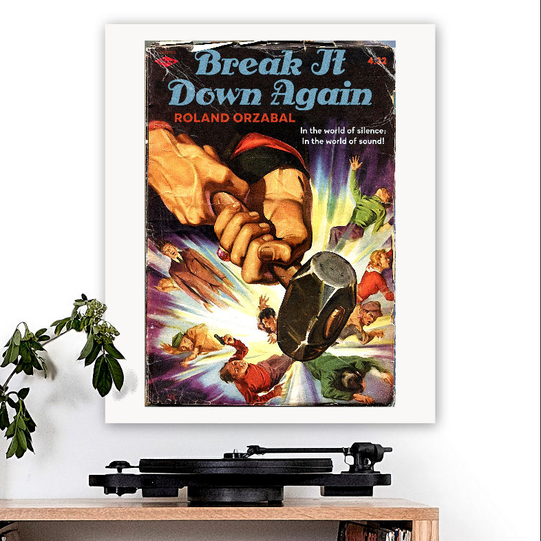 Tears for Fears-inspired 'Break It Down Again' Art Print