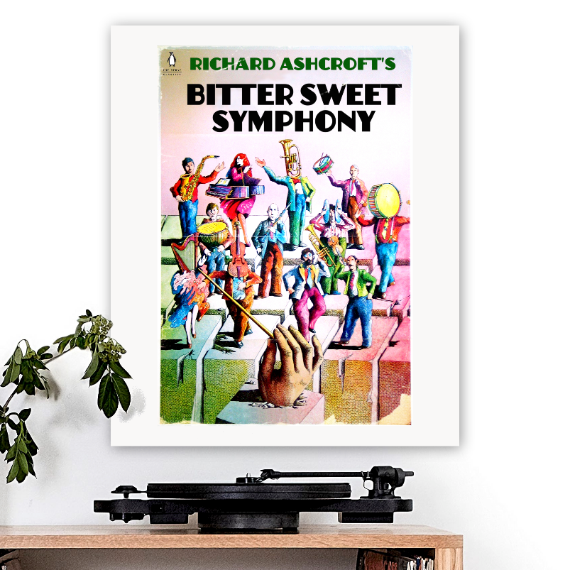 The Verve-inspired 'Bitter Sweet Symphony' Art Print