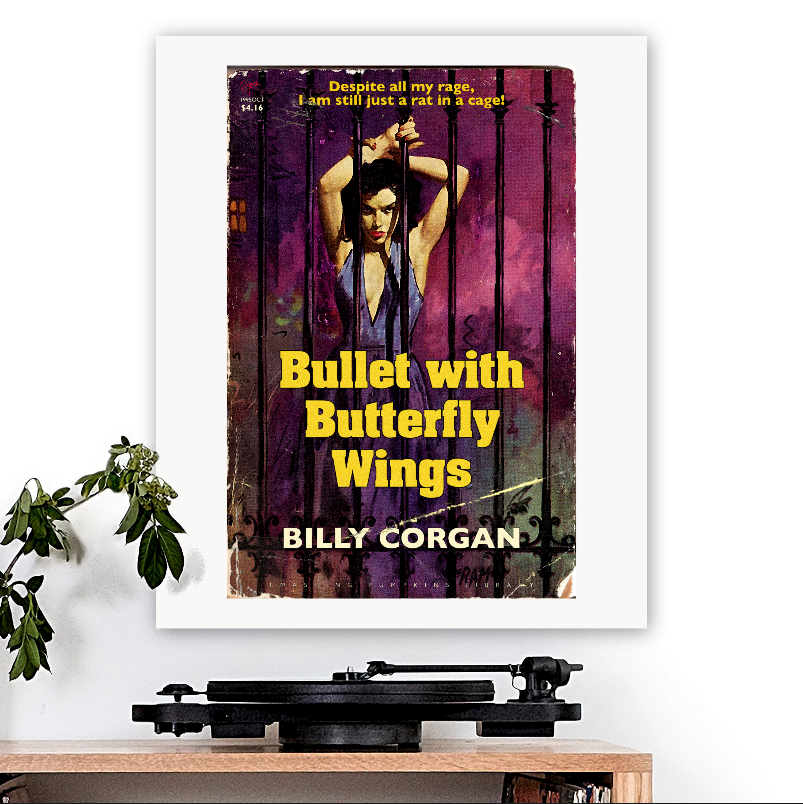 Smashing Pumpkins-inspired 'Bullet With Butterfly Wings' Art Print