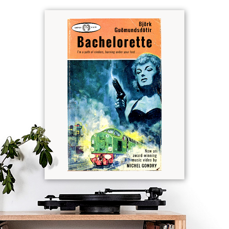 Björk-inspired 'Bachelorette' Art Print