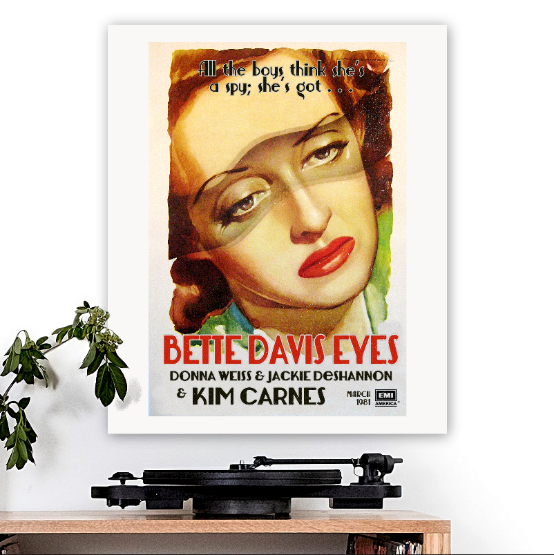 Kim Carnes-inspired 'Bette Davis Eyes' Art Print