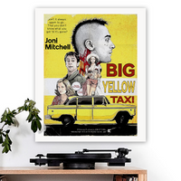 Joni Mitchell-inspired 'Big Yellow Taxi' Art Print