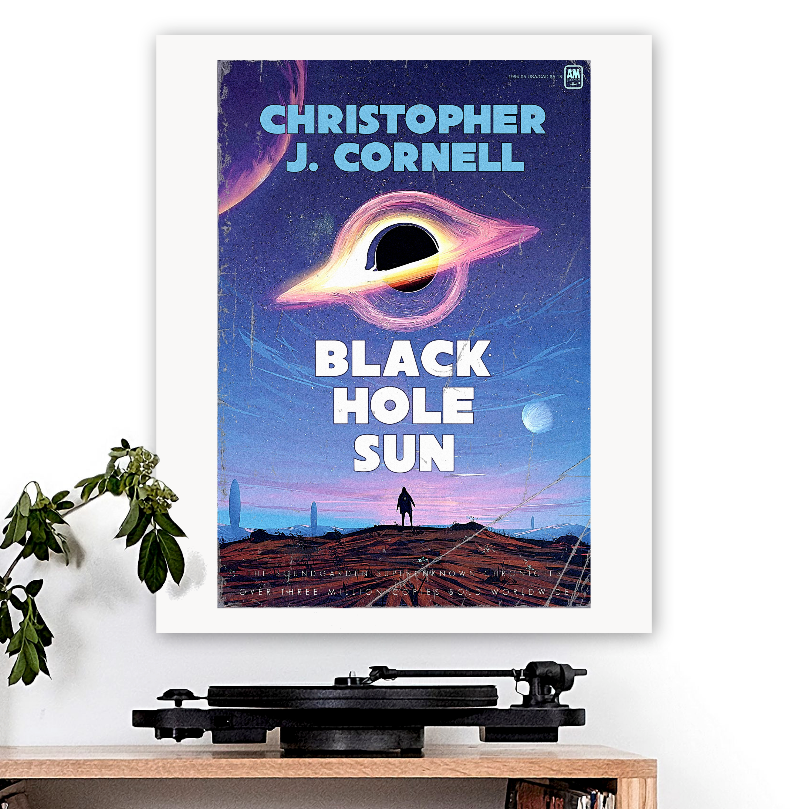 Soundgarden-inspired 'Black Hole Sun' Art Print