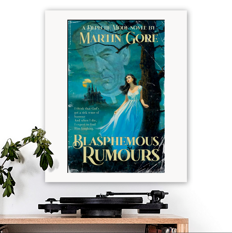 Depeche Mode-inspired 'Blasphemous Rumours' v1 Art Print