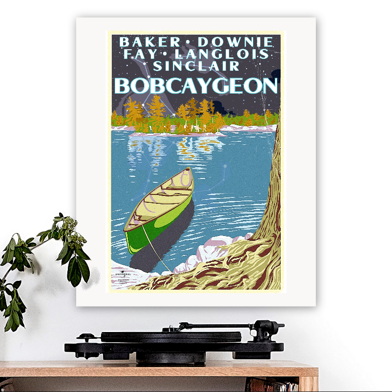 The Tragically Hip-inspired 'Bobcaygeon' v1 Art Print