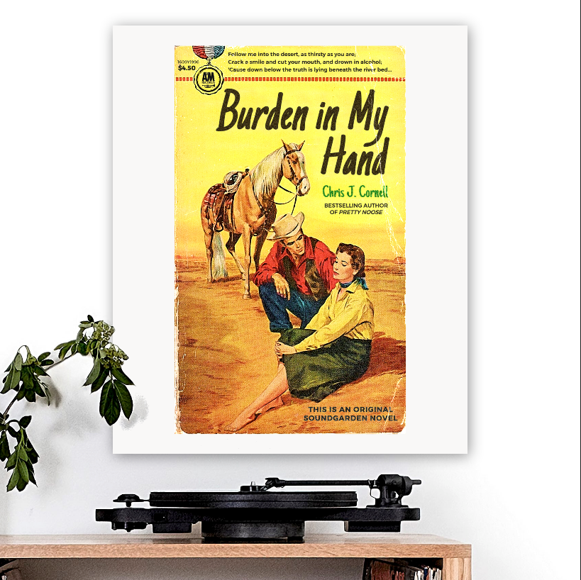 Soundgarden-inspired 'Burden in My Hand' Art Print