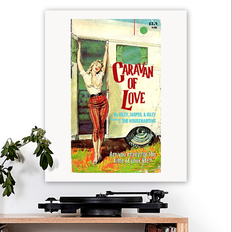 The Housemartins-inspired 'Caravan of Love' Art Print