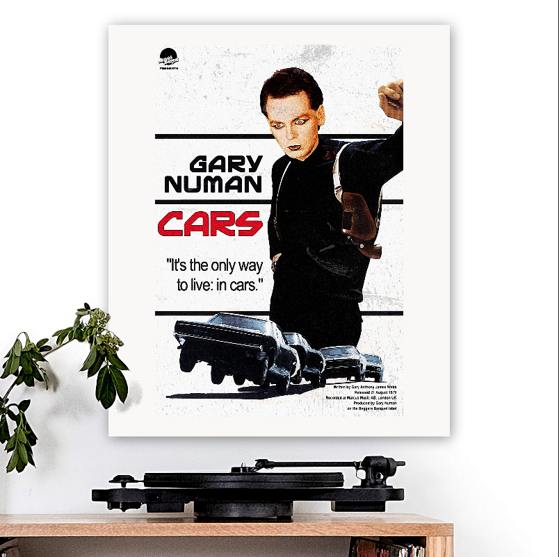 Gary Numan-inspired 'Cars' Art Print