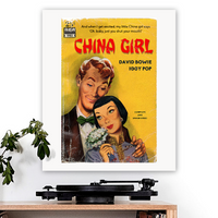 David Bowie-inspired 'China Girl' Art Print