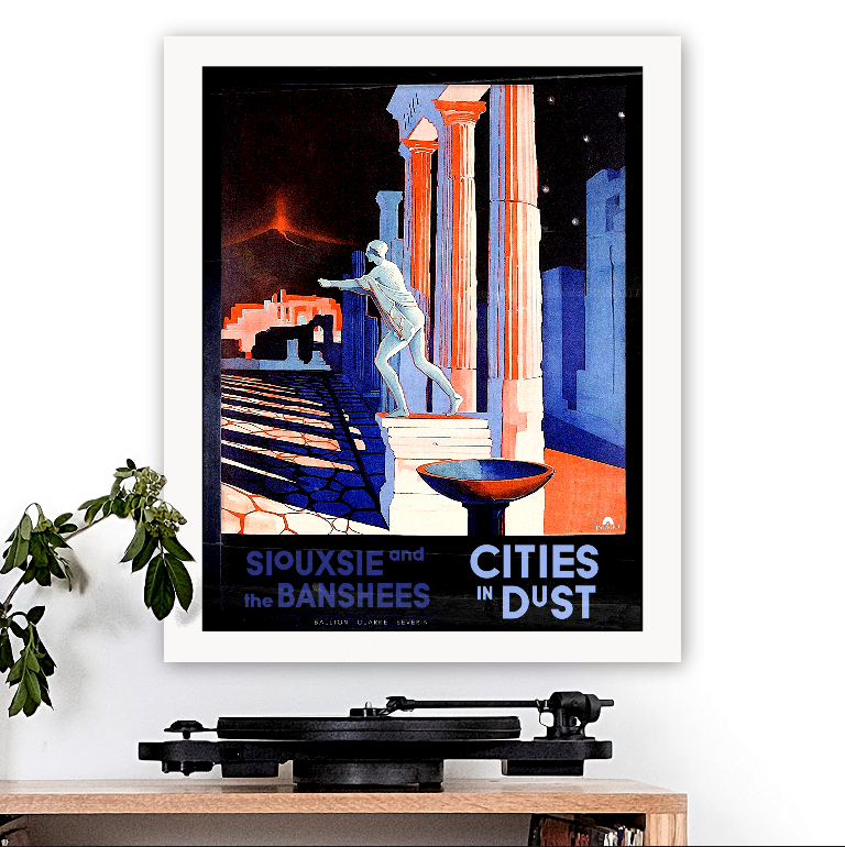 Siouxsie and the Banshees-inspired 'Cities in Dust' Art Print