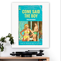 Mondo Rock-inspired 'Come Said The Boy' Art Print