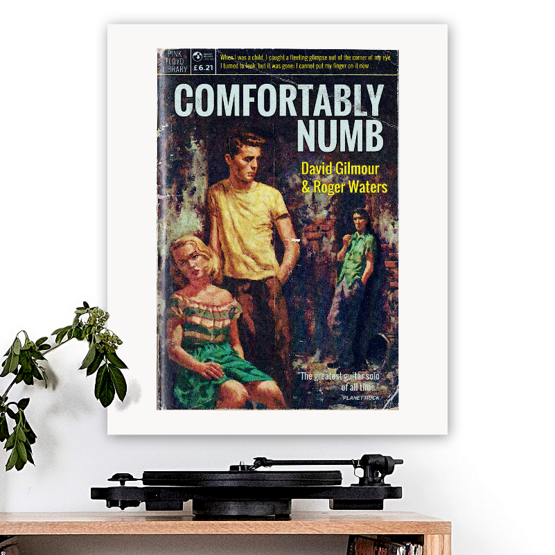 Pink Floyd-inspired 'Comfortably Numb' Art Print