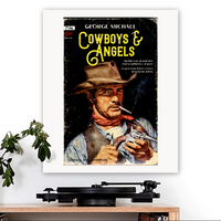 George Michael-inspired 'Cowboys and Angels' Art Print