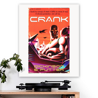 Catherine Wheel-inspired 'Crank' Art Print