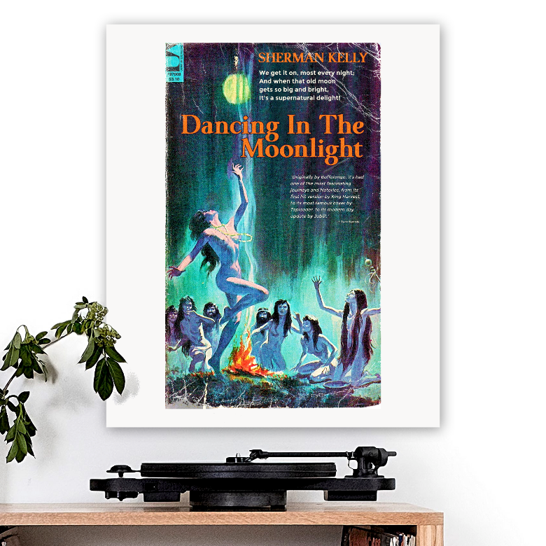 Toploader Boffolongo-inspired 'Dancing In the Moonlight' Art Print
