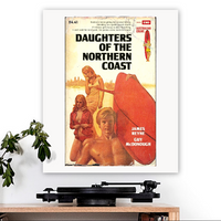 Australian Crawl-inspired 'Daughters of the Northern Coast' Art Print