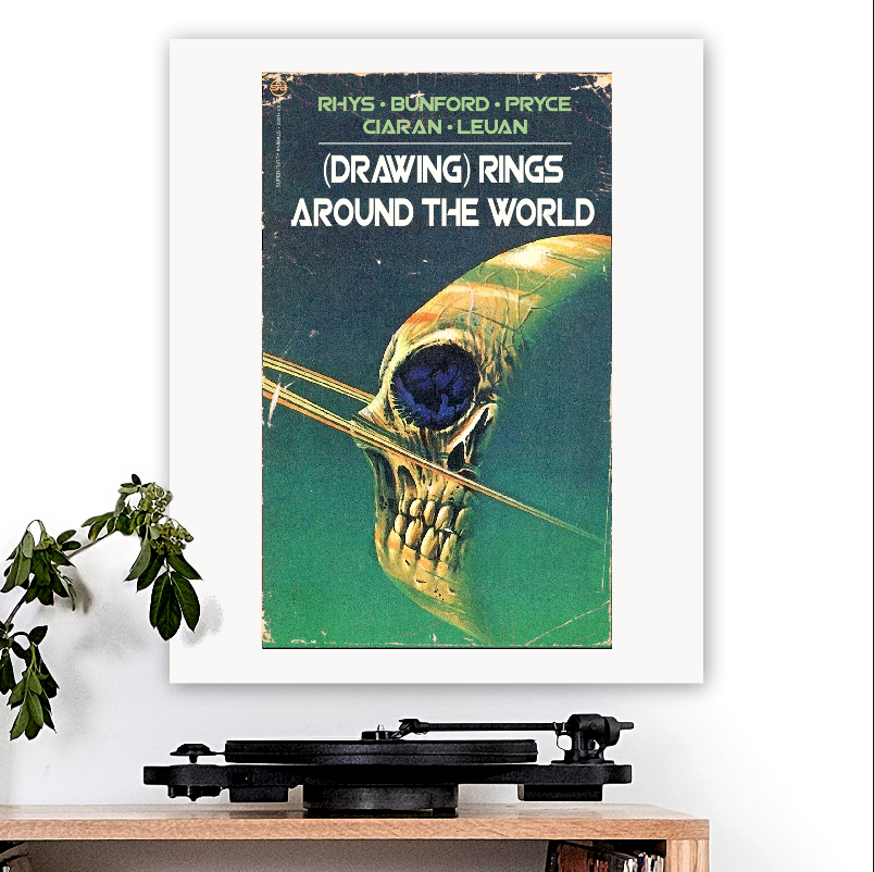 Super Furry Animals-inspired '(Drawing) Rings Around The World' Art Print