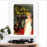 The Human League-inspired 'Don't You Want Me' v2 (She Said) Art Print