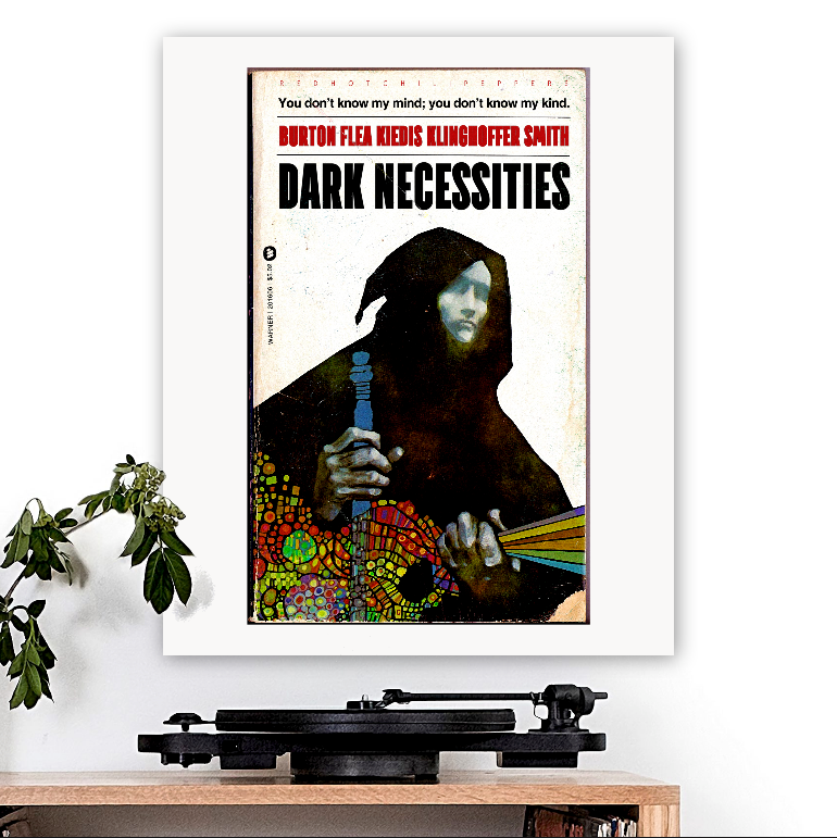 Red Hot Chili Peppers-inspired 'Dark Necessities' Art Print