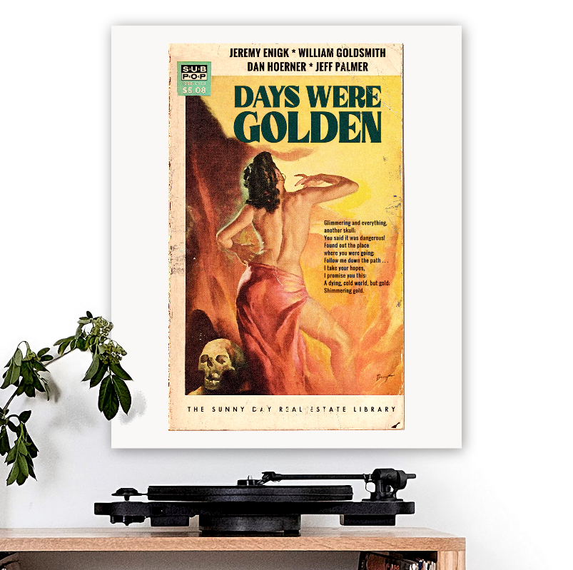 Sunny Day Real Estate-inspired 'Days Were Golden' Art Print