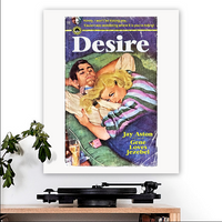 Gene Loves Jezebel-inspired 'Desire' Art Print Music Poster