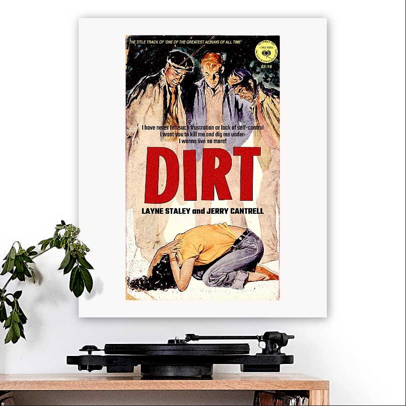 Alice In Chains-inspired 'Dirt' Art Print