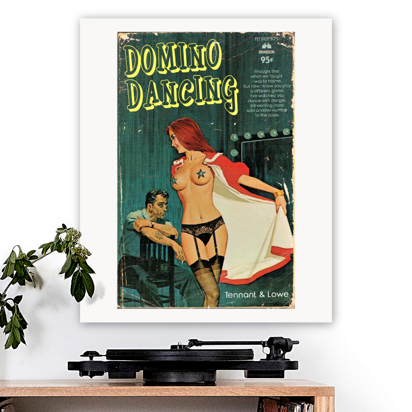 Pet Shop Boys-inspired 'Domino Dancing' Art Print